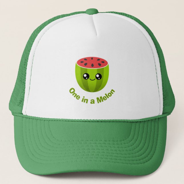 Eine in einem Melon Truckerkappe (Vorderseite)