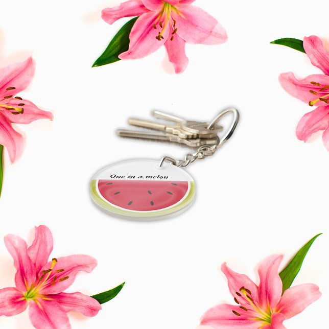 Eine in einem Melon Watermelon Slice Schlüsselanhänger (Von Creator hochgeladen)