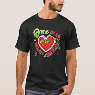 Eine in einer Melon-Brüderfamilie, die Melon Birt T-Shirt