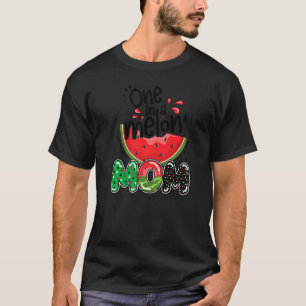 Eine in einer Melon-Mama - Sommerfamilie, die Wass T-Shirt