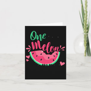 Eine in einer Melon Mommy Sommer Geburtstagsparty Karte