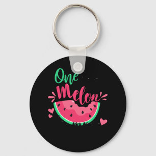 Eine in einer Melon Mommy Sommer Geburtstagsparty Schlüsselanhänger