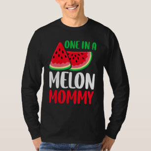 Eine in einer Melon Mommy Watermelon Familie Match T-Shirt