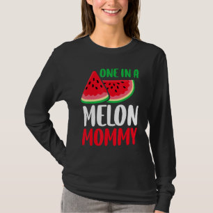 Eine in einer Melon Mommy Watermelon Familie Match T-Shirt