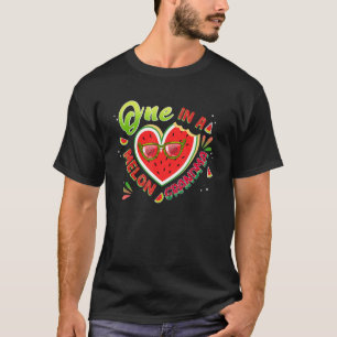 Eine in einer Melon Oma Familie, die Melon Birt pa T-Shirt