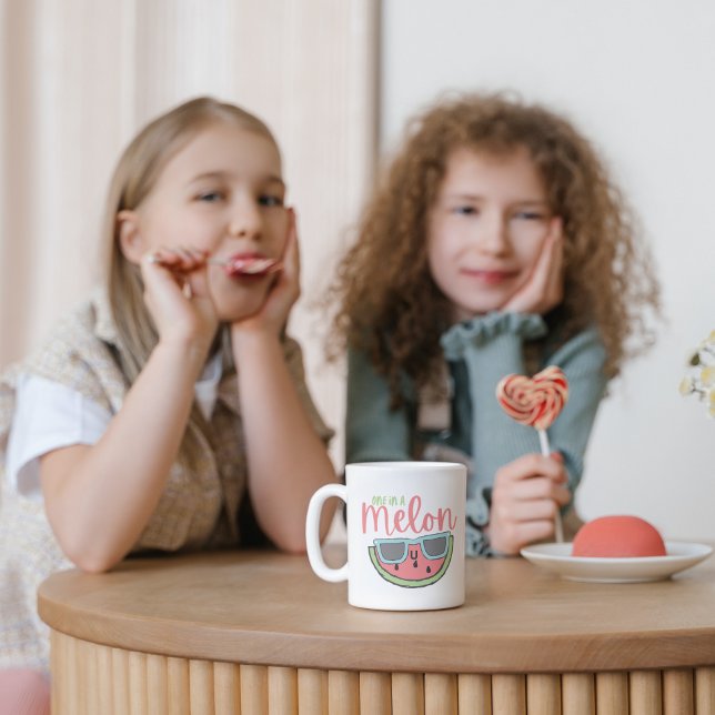 Eine in einer Melon-Tasse Kaffeetasse (Von Creator hochgeladen)