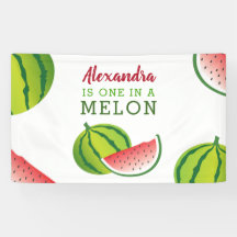 Eine in einer Melone 1. Geburtstagsfeier