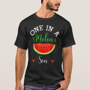 Eine in Melon Son Watermelon Sommerfamilie T-Shirt