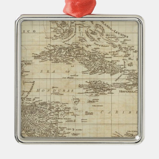 Eine Indexkarte Silbernes Ornament (Vorne)