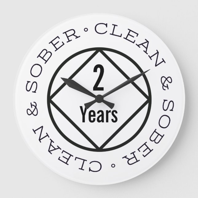 Eine individuell anpassbare NA-Erholung wählt jede Große Wanduhr (Vorderseite)