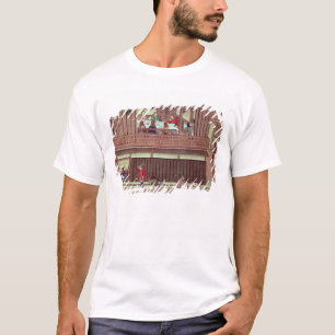 Eine inländische Szene einer Rolle) T-Shirt