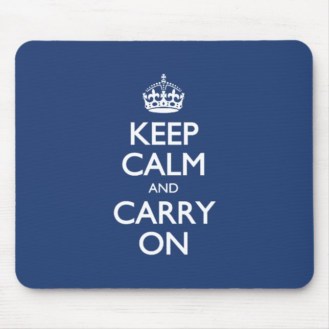 Eine Inspirierend Meldung zum Bleibe von Fokus und Mousepad (Vorne)