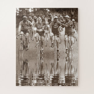Eine intime Darstellung der Tour de France 1920er Puzzle