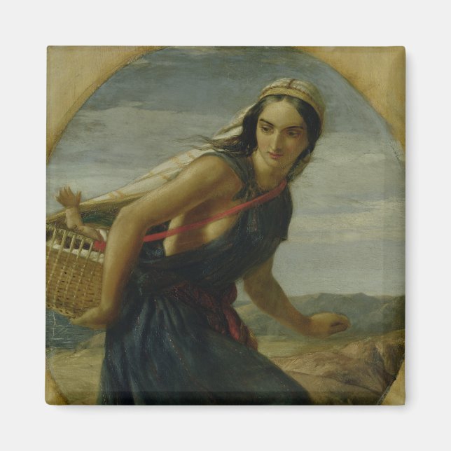 Eine israelische Mutter, 1857/1860 Magnet (Vorne)