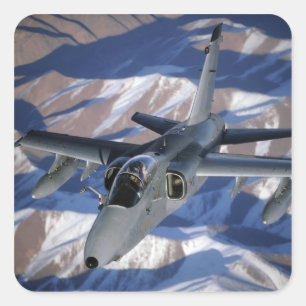 Eine italienische AMX-Trennung Quadratischer Aufkleber