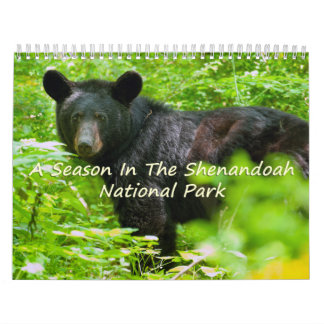 Eine Jahreszeit in Shenandoah Nat. Park-Vulkanvers Kalender