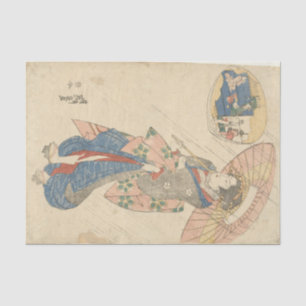 Eine japanische Dusche Seidenpapier
