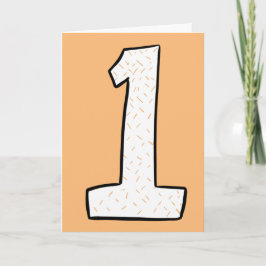 Eine Jubiläumskarte Karte