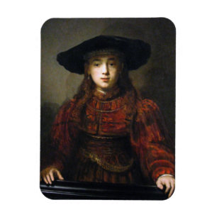 Eine jüdische Brücke - Rembrandt - 1641 Magnet