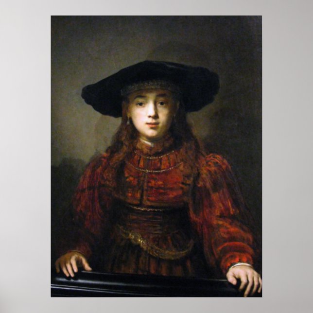 Eine jüdische Brücke - Rembrandt - 1641 Poster (Vorne)