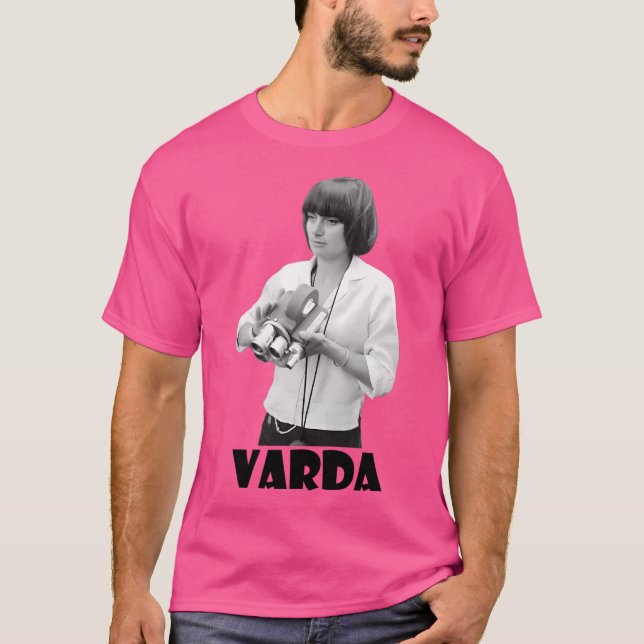 Eine junge Agnes Varda (mit Namen) T-Shirt (Vorderseite)