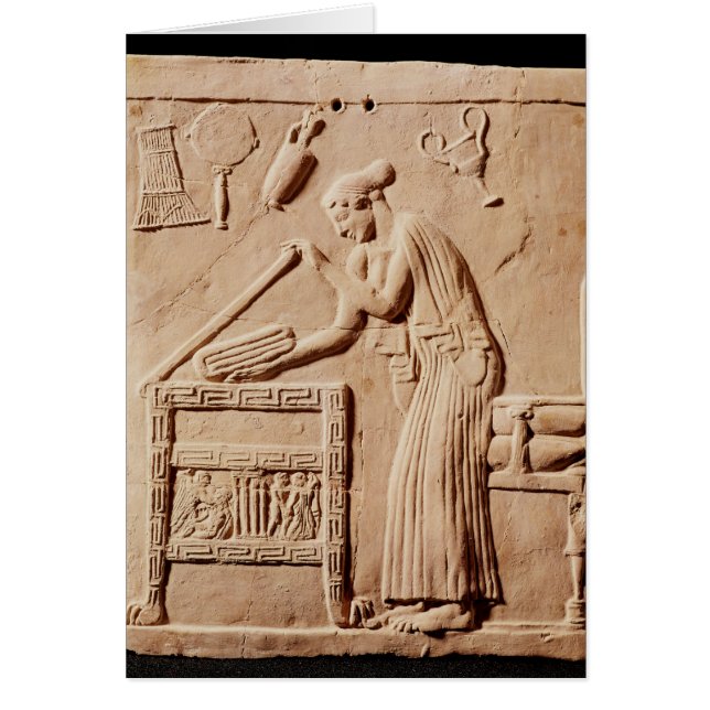 Eine junge Frau, die sich in einem (Vorne)