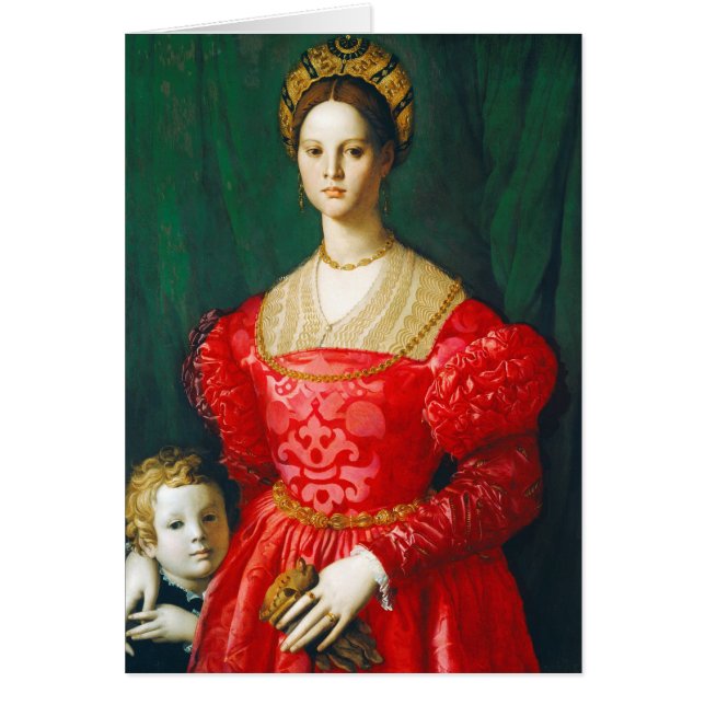 Eine junge Frau und ihr Little Boy, c.1540 (Vorne)