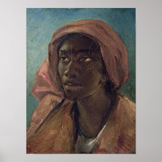 Eine junge schwarze Frau Poster (Vorne)