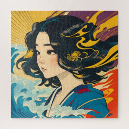 Eine junge vietnamesische Frau Puzzle