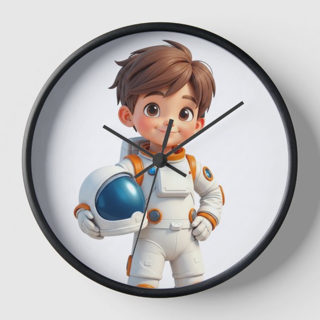 Eine Jungen-Astronautenuhr Uhr (Vorderseite)