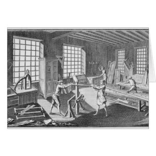 Eine Kabinettswerkstatt, aus der "Enzyklopädie"