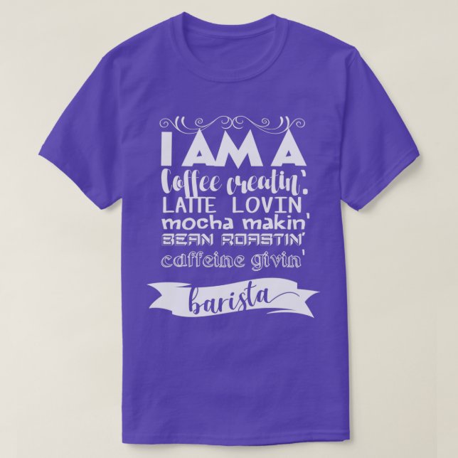 Eine Kaffeekreatur T-Shirt (Design vorne)