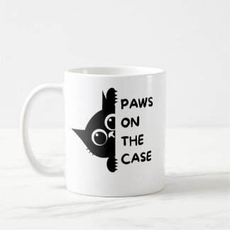 Eine Kaffeetasse mit Katze darauf "So einzigartig!