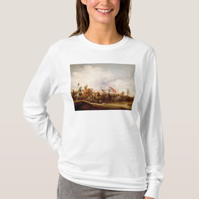 Eine Kampf-Szene, 1653 T-Shirt (Vorderseite)