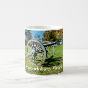 Eine Kanone auf dem Friedrichsburger Schlachtfeld Kaffeetasse