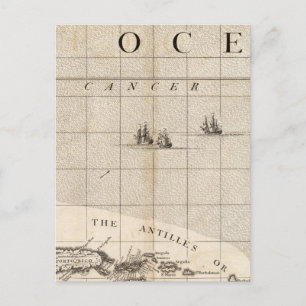 Eine Karte des Britischen Imperiums in Amerika Bla