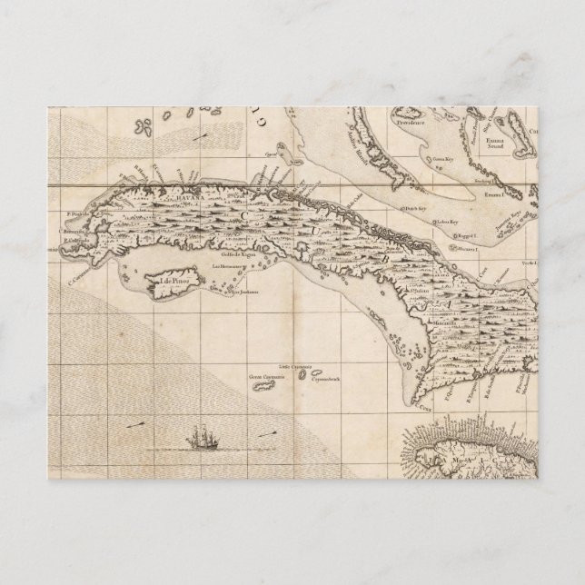 Eine Karte des Britischen Imperiums in Amerika Bla (Vorderseite)