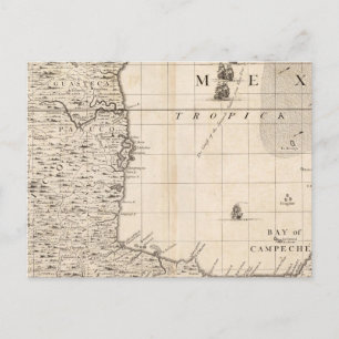 Eine Karte des Britischen Imperiums in Amerika Bla