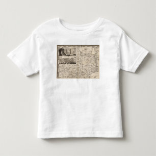 Eine Karte des Britischen Imperiums in Kleinkind T-shirt