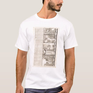 Eine Karte des Britischen Imperiums in T-Shirt