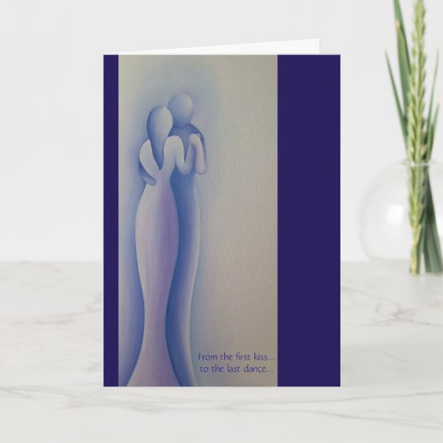 Eine Karte, die "I Liebe You" lautet Karte (Vorderseite)