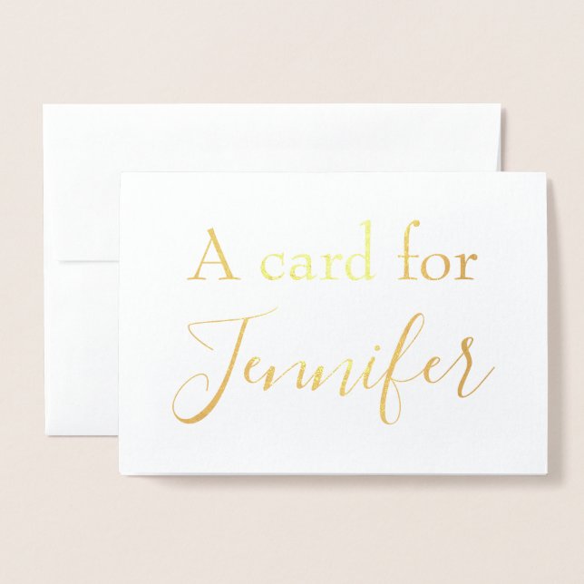 Eine Karte für einen geliebten Menschen (Vorderseite mit Umschlag)