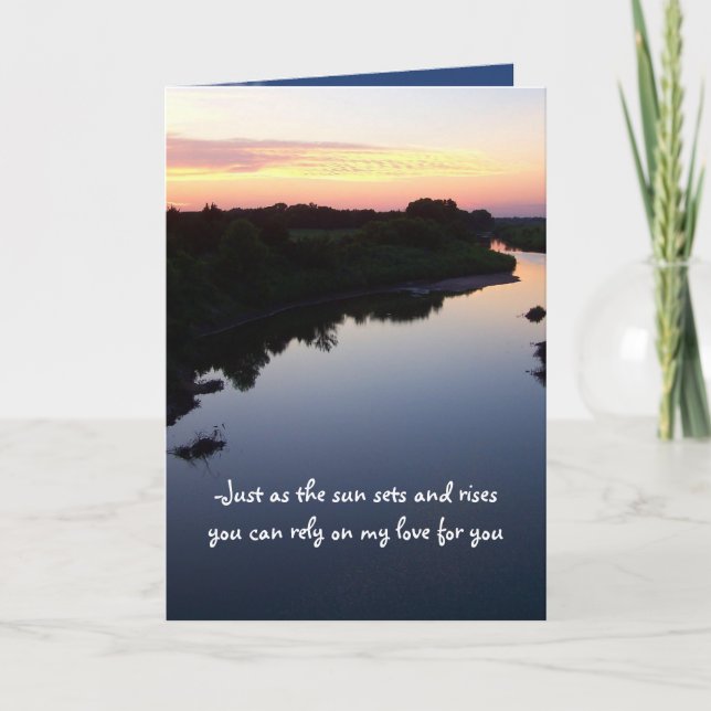 eine Karte für meine Liebe. (Vorderseite)