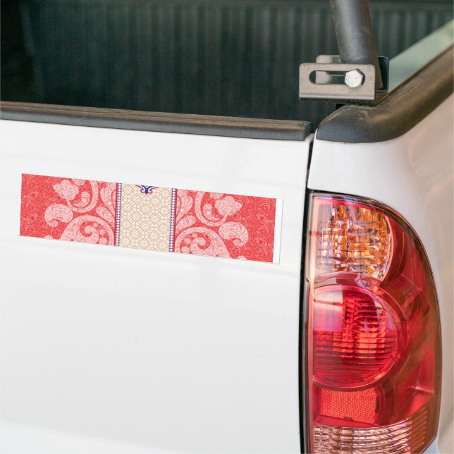 eine Karte mit rotem Herz Autoaufkleber (Auf Lkw)