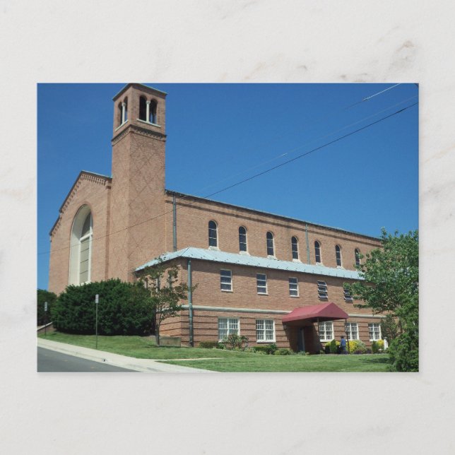 Eine katholische Kirche Postkarte (Vorderseite)
