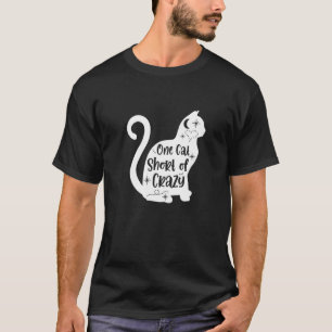 Eine Katze fehlt, um verrückter Katzenbesitzer zu T-Shirt