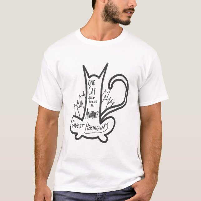 Eine Katze führt zur anderen T-Shirt (Vorderseite)