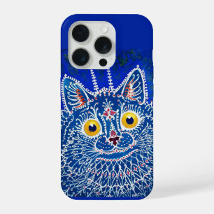 Eine Katze im gotischen Stil von Louis Wain iPhone 15 Pro Hülle