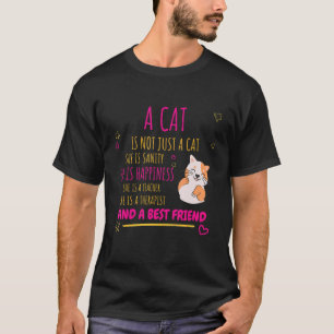 Eine Katze ist nicht nur eine Katze  Sarkasmus Wor T-Shirt