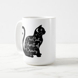 Eine Katze Kurz verrückt Chat On Kaffeetasse